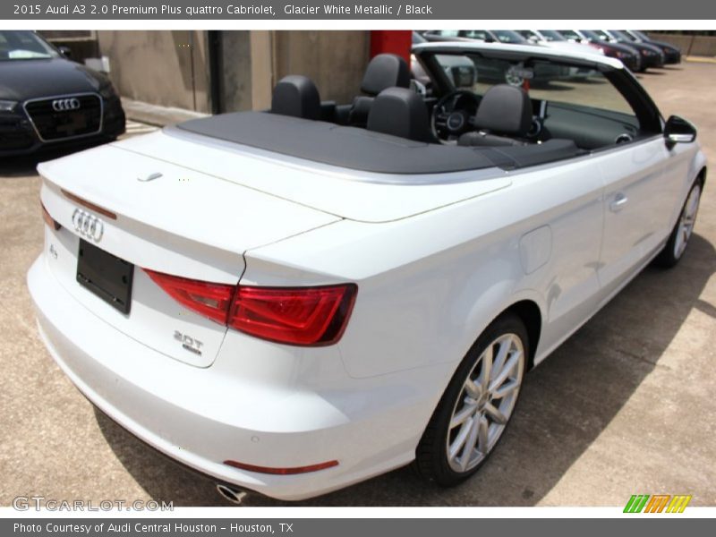 Glacier White Metallic / Black 2015 Audi A3 2.0 Premium Plus quattro Cabriolet