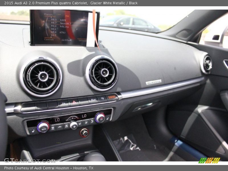 Glacier White Metallic / Black 2015 Audi A3 2.0 Premium Plus quattro Cabriolet