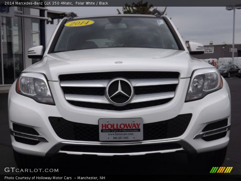 Polar White / Black 2014 Mercedes-Benz GLK 350 4Matic