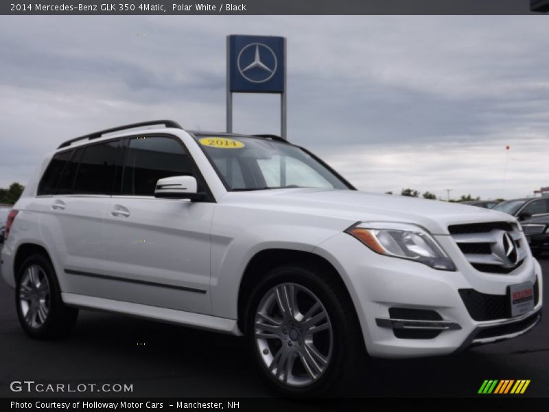 Polar White / Black 2014 Mercedes-Benz GLK 350 4Matic