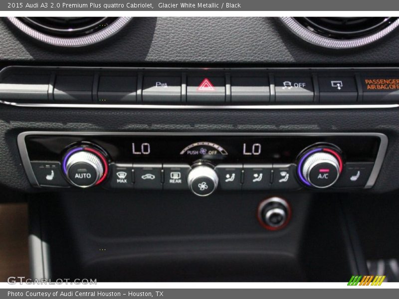 Glacier White Metallic / Black 2015 Audi A3 2.0 Premium Plus quattro Cabriolet