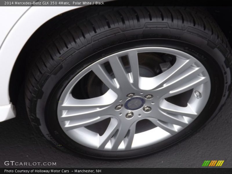 Polar White / Black 2014 Mercedes-Benz GLK 350 4Matic