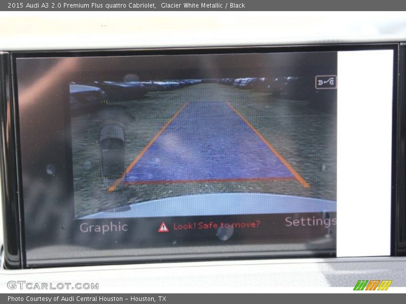 Glacier White Metallic / Black 2015 Audi A3 2.0 Premium Plus quattro Cabriolet