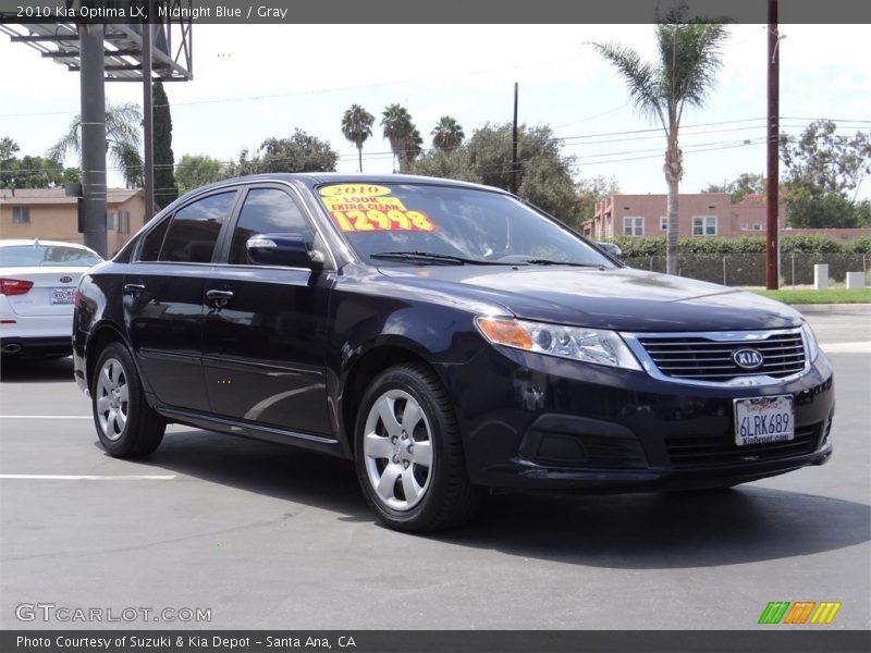 Midnight Blue / Gray 2010 Kia Optima LX