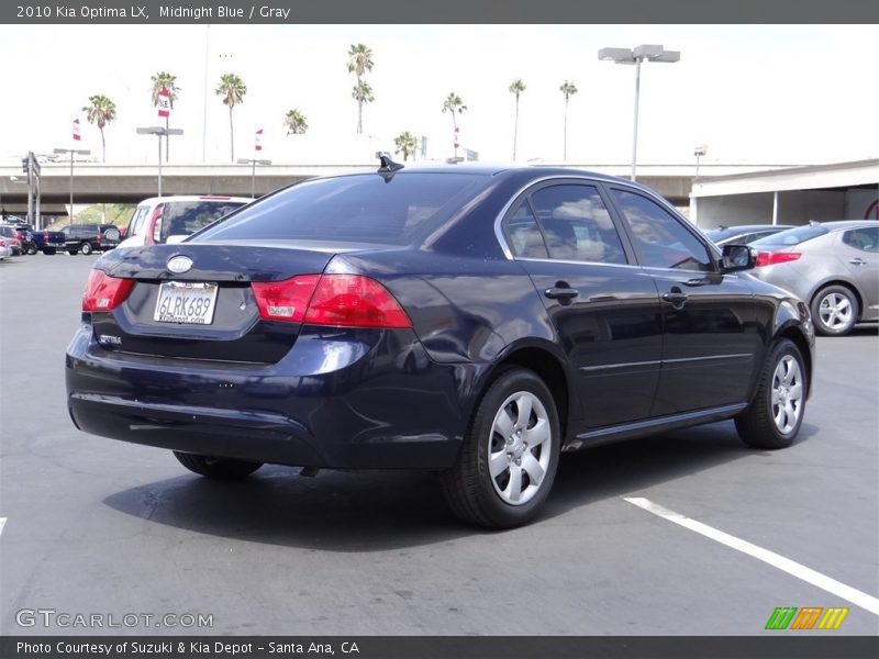 Midnight Blue / Gray 2010 Kia Optima LX