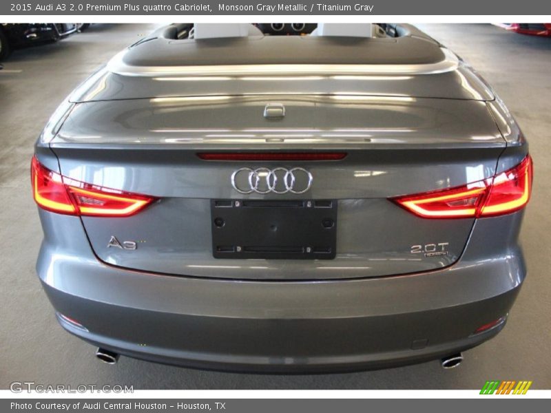 Monsoon Gray Metallic / Titanium Gray 2015 Audi A3 2.0 Premium Plus quattro Cabriolet