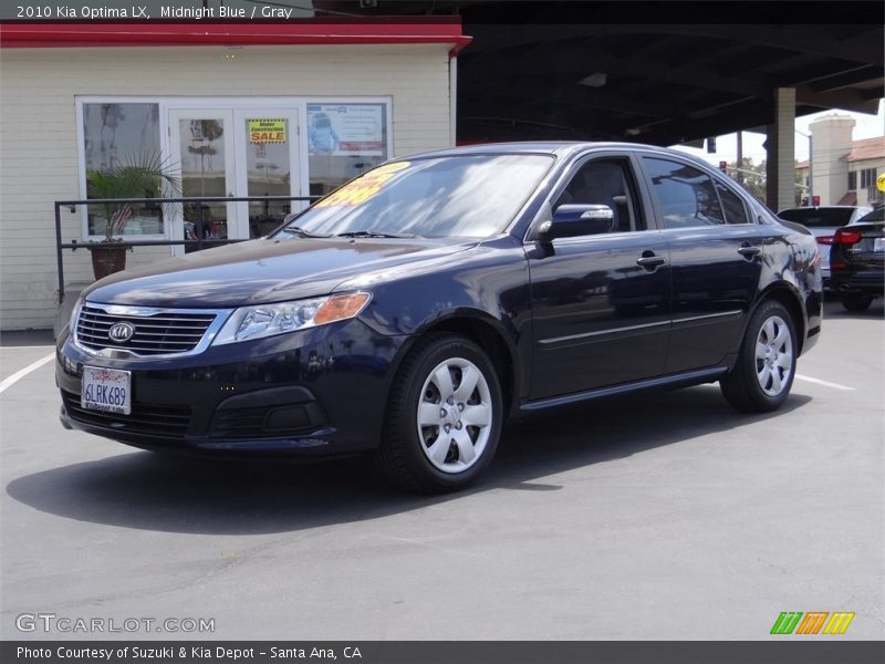 Midnight Blue / Gray 2010 Kia Optima LX