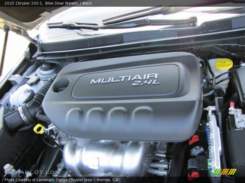 Billet Silver Metallic / Black 2015 Chrysler 200 S