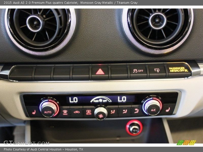 Monsoon Gray Metallic / Titanium Gray 2015 Audi A3 2.0 Premium Plus quattro Cabriolet