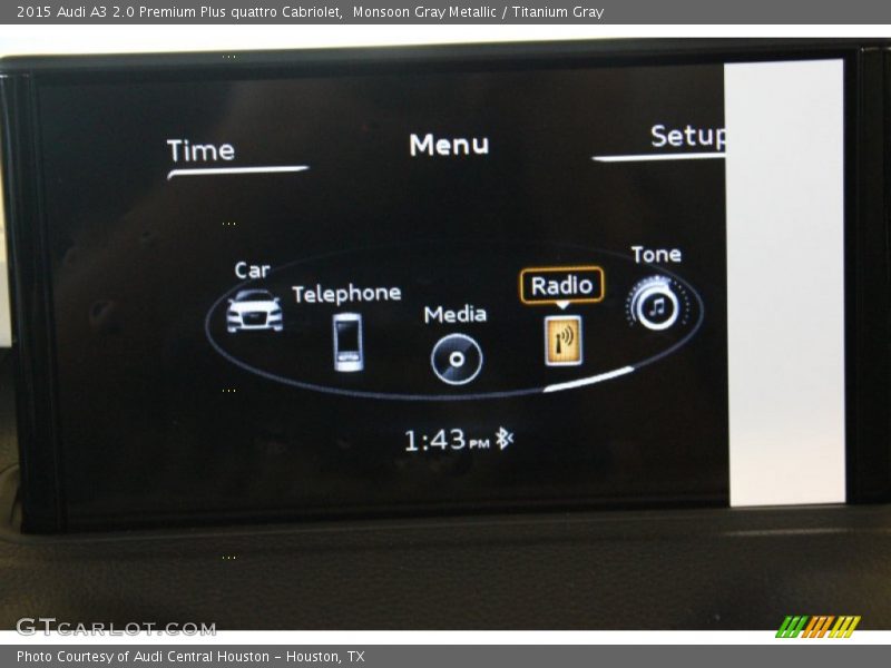 Monsoon Gray Metallic / Titanium Gray 2015 Audi A3 2.0 Premium Plus quattro Cabriolet