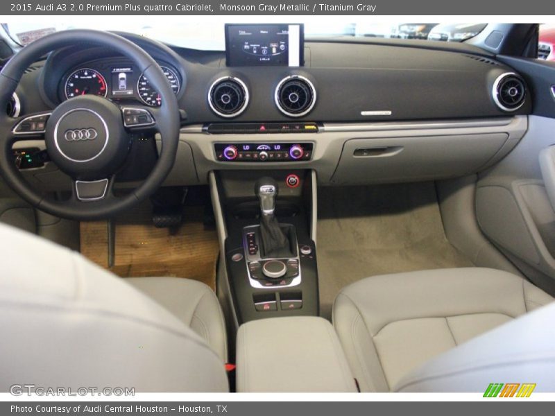 Dashboard of 2015 A3 2.0 Premium Plus quattro Cabriolet