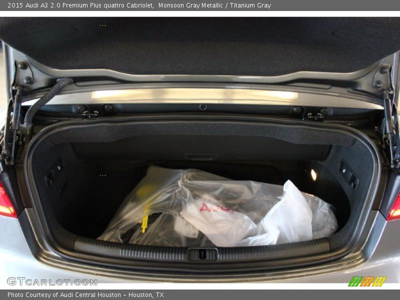 Monsoon Gray Metallic / Titanium Gray 2015 Audi A3 2.0 Premium Plus quattro Cabriolet