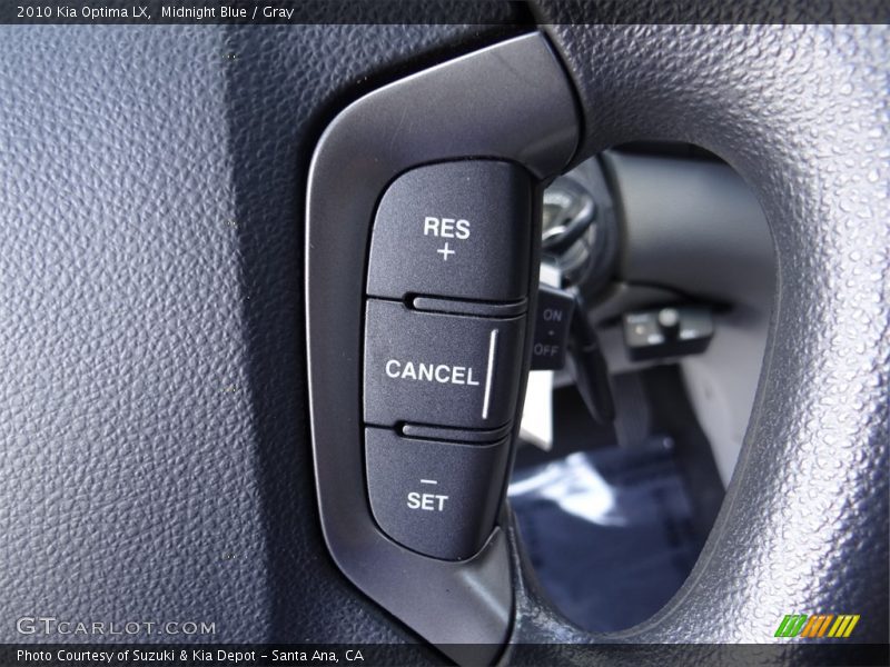 Midnight Blue / Gray 2010 Kia Optima LX