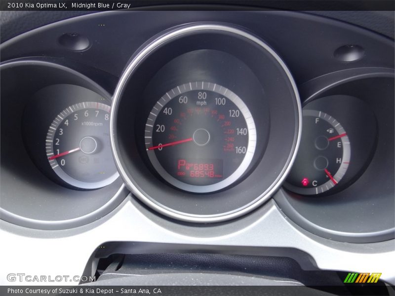 Midnight Blue / Gray 2010 Kia Optima LX