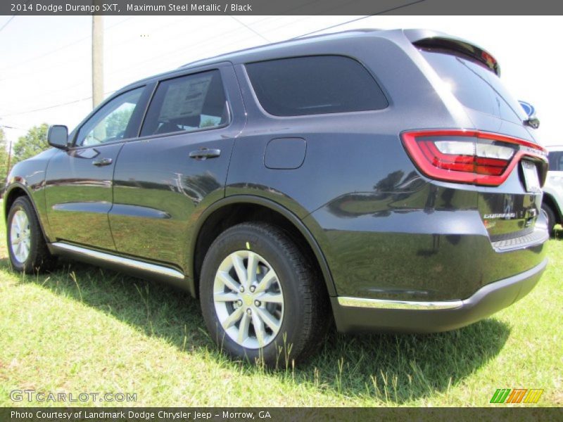 Maximum Steel Metallic / Black 2014 Dodge Durango SXT