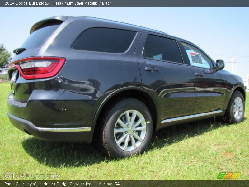 Maximum Steel Metallic / Black 2014 Dodge Durango SXT