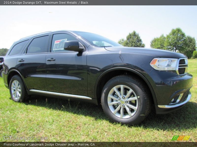Maximum Steel Metallic / Black 2014 Dodge Durango SXT