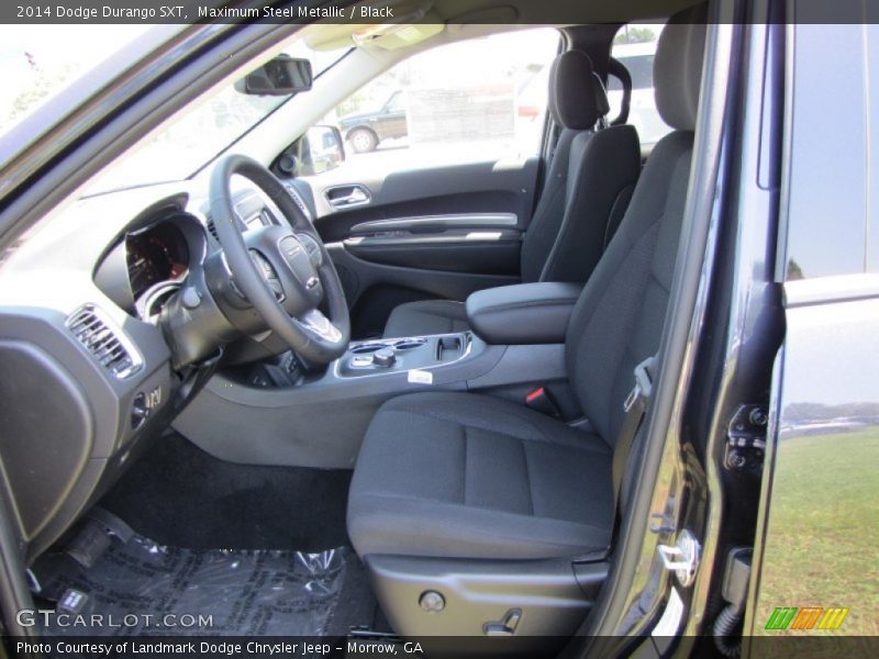 Maximum Steel Metallic / Black 2014 Dodge Durango SXT