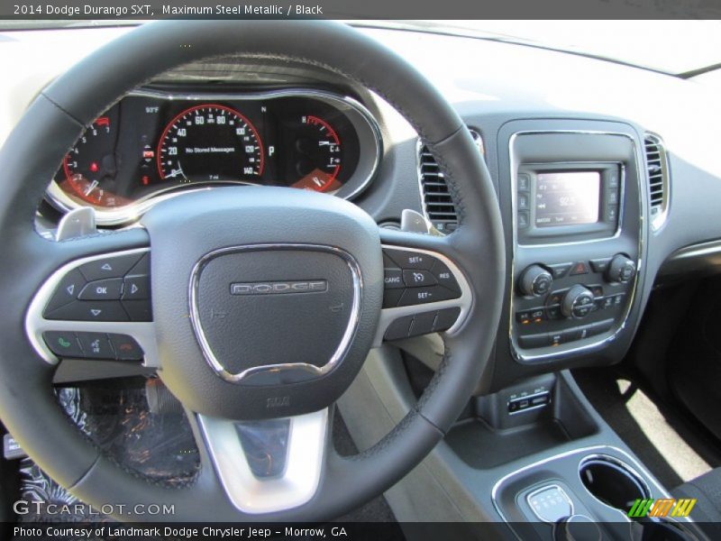 Maximum Steel Metallic / Black 2014 Dodge Durango SXT