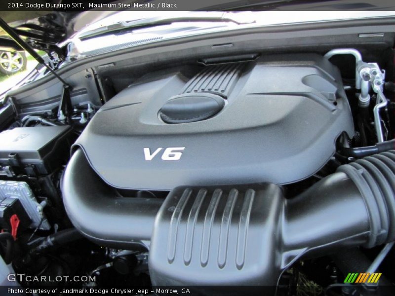 Maximum Steel Metallic / Black 2014 Dodge Durango SXT