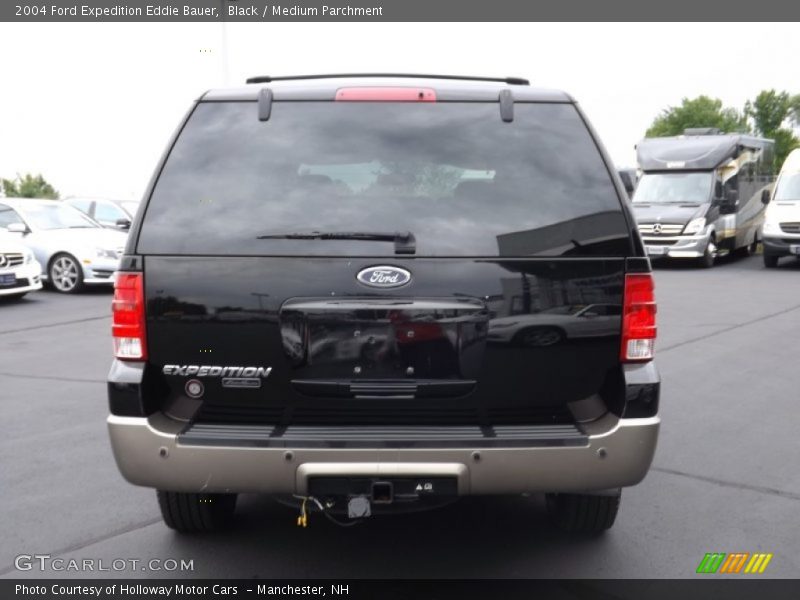Black / Medium Parchment 2004 Ford Expedition Eddie Bauer