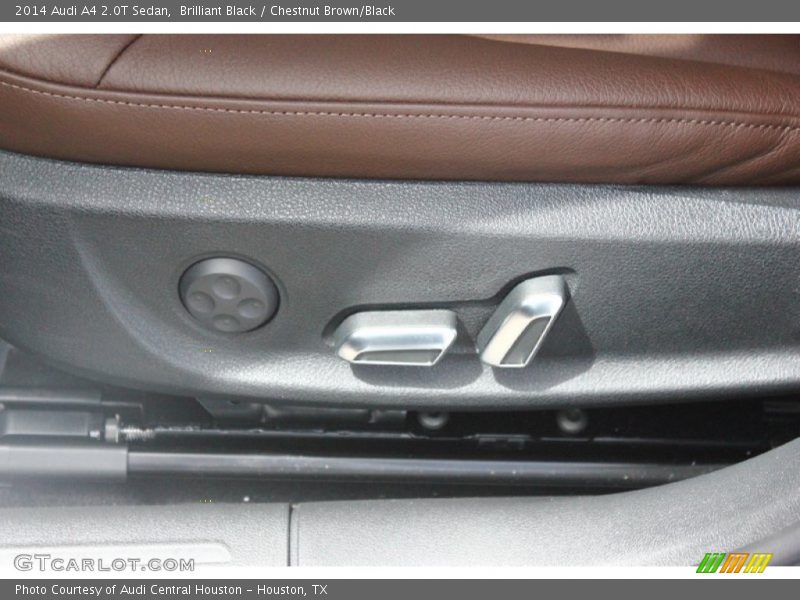 Brilliant Black / Chestnut Brown/Black 2014 Audi A4 2.0T Sedan