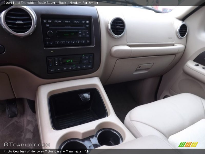 Black / Medium Parchment 2004 Ford Expedition Eddie Bauer