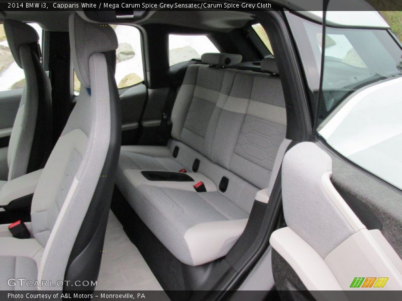 Rear Seat of 2014 i3 