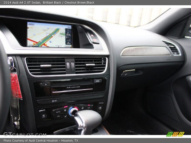 Brilliant Black / Chestnut Brown/Black 2014 Audi A4 2.0T Sedan