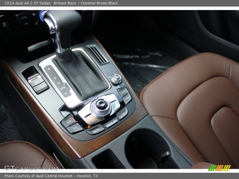 Brilliant Black / Chestnut Brown/Black 2014 Audi A4 2.0T Sedan
