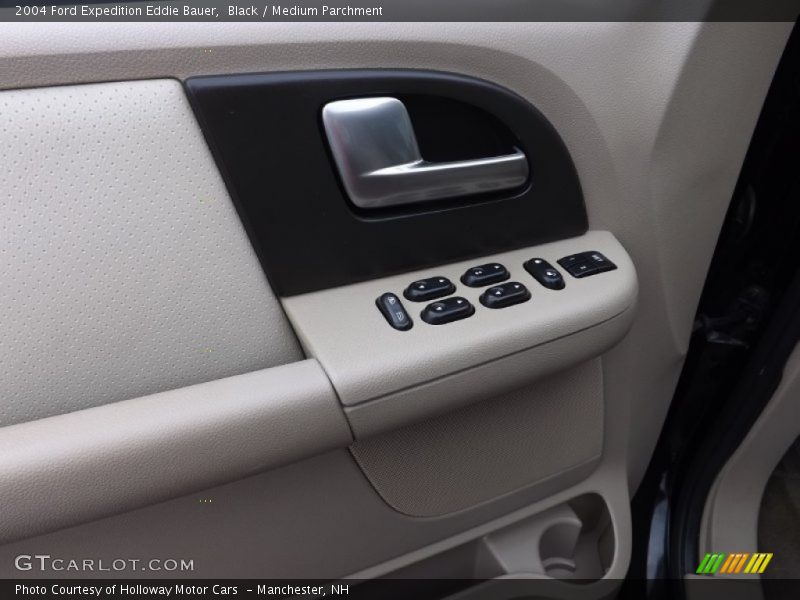 Black / Medium Parchment 2004 Ford Expedition Eddie Bauer