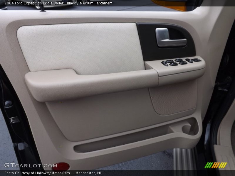 Black / Medium Parchment 2004 Ford Expedition Eddie Bauer