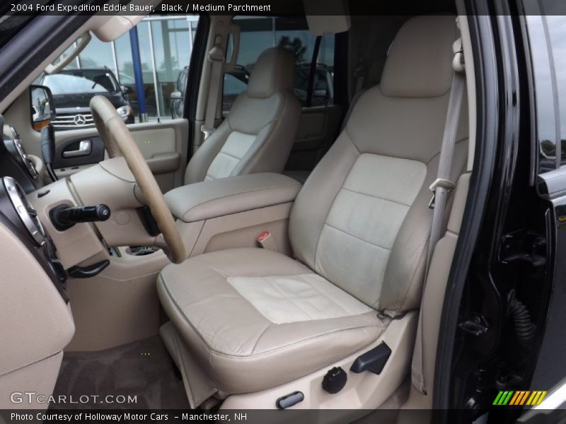 Black / Medium Parchment 2004 Ford Expedition Eddie Bauer