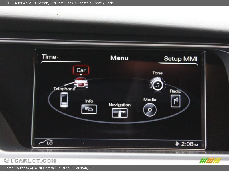 Brilliant Black / Chestnut Brown/Black 2014 Audi A4 2.0T Sedan
