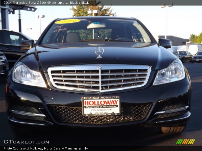 Black / Black 2014 Mercedes-Benz C 300 4Matic Luxury