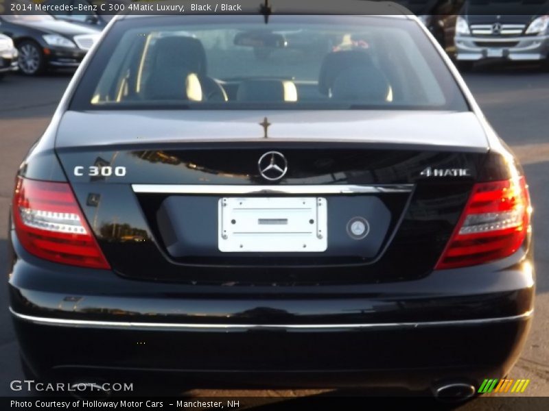 Black / Black 2014 Mercedes-Benz C 300 4Matic Luxury