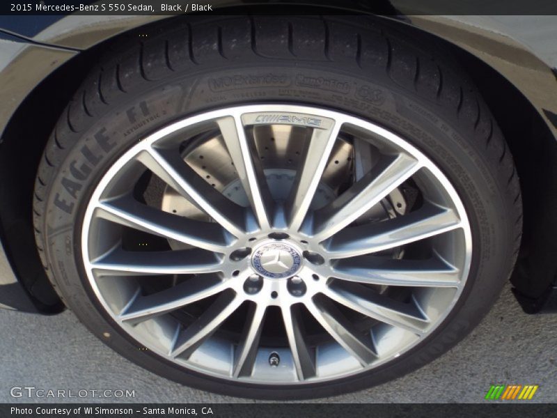Black / Black 2015 Mercedes-Benz S 550 Sedan