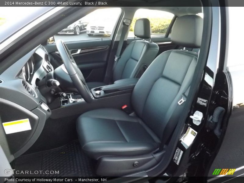 Black / Black 2014 Mercedes-Benz C 300 4Matic Luxury