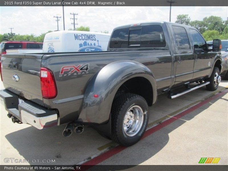 Magnetic / Black 2015 Ford F350 Super Duty Lariat Crew Cab 4x4 DRW