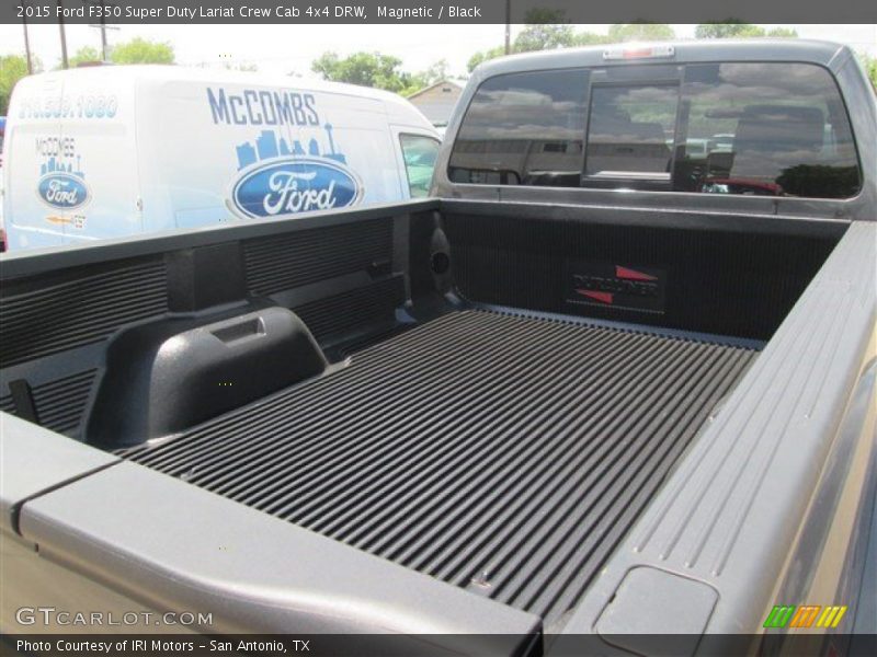 Magnetic / Black 2015 Ford F350 Super Duty Lariat Crew Cab 4x4 DRW