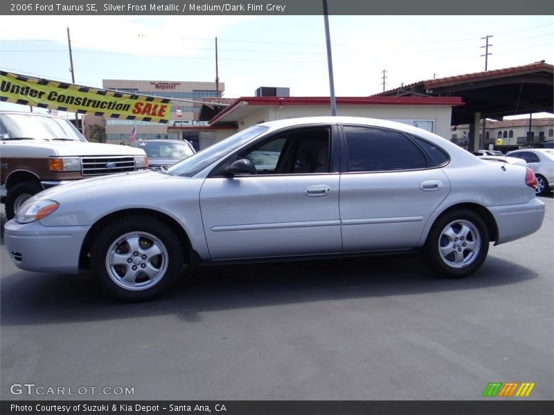 Silver Frost Metallic / Medium/Dark Flint Grey 2006 Ford Taurus SE