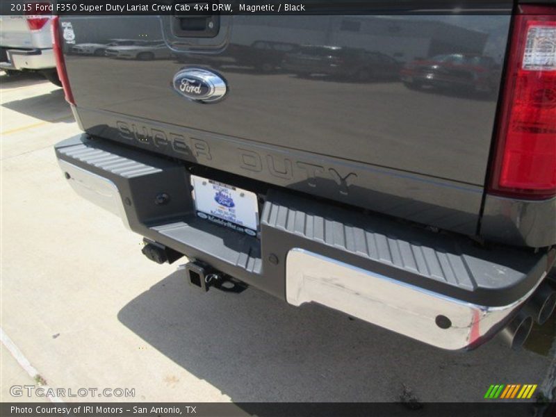 Magnetic / Black 2015 Ford F350 Super Duty Lariat Crew Cab 4x4 DRW