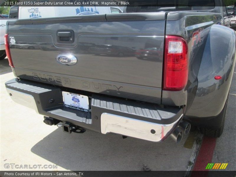 Magnetic / Black 2015 Ford F350 Super Duty Lariat Crew Cab 4x4 DRW