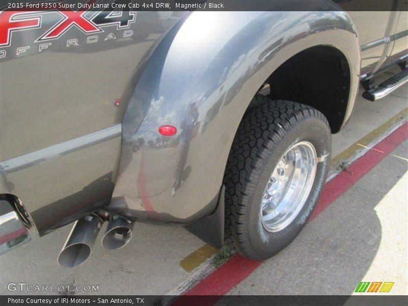 Magnetic / Black 2015 Ford F350 Super Duty Lariat Crew Cab 4x4 DRW