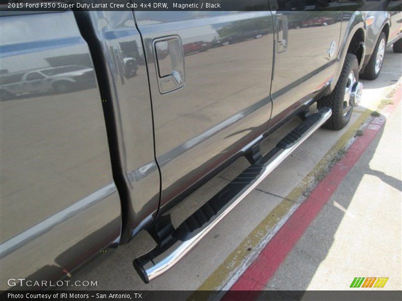 Magnetic / Black 2015 Ford F350 Super Duty Lariat Crew Cab 4x4 DRW