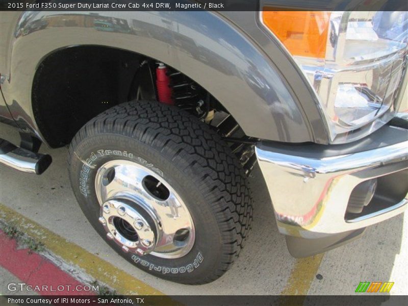 Magnetic / Black 2015 Ford F350 Super Duty Lariat Crew Cab 4x4 DRW