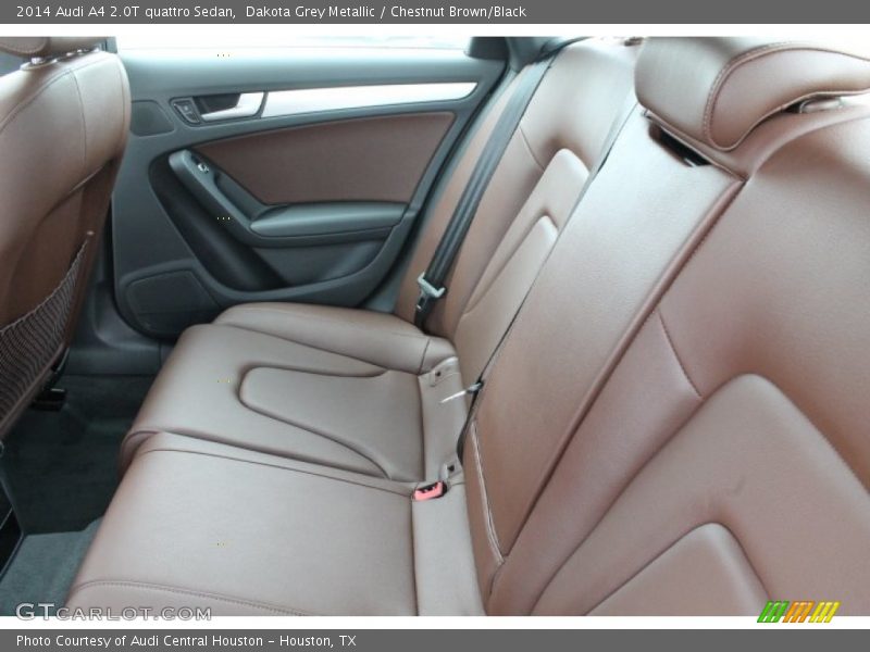 Dakota Grey Metallic / Chestnut Brown/Black 2014 Audi A4 2.0T quattro Sedan