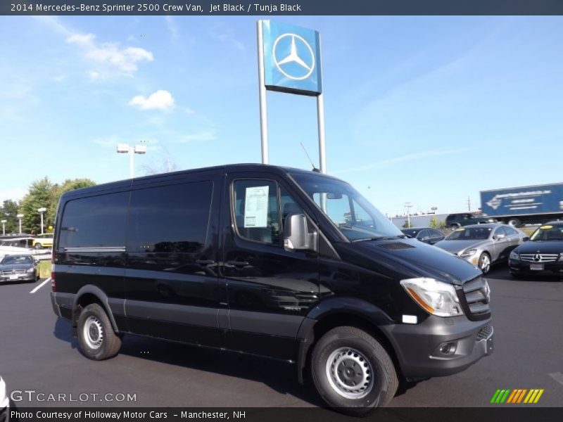 Jet Black / Tunja Black 2014 Mercedes-Benz Sprinter 2500 Crew Van