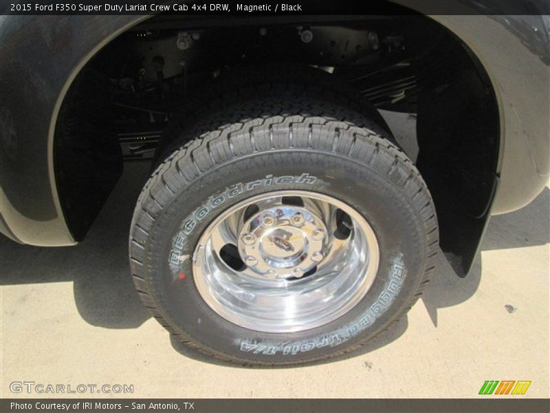 Magnetic / Black 2015 Ford F350 Super Duty Lariat Crew Cab 4x4 DRW