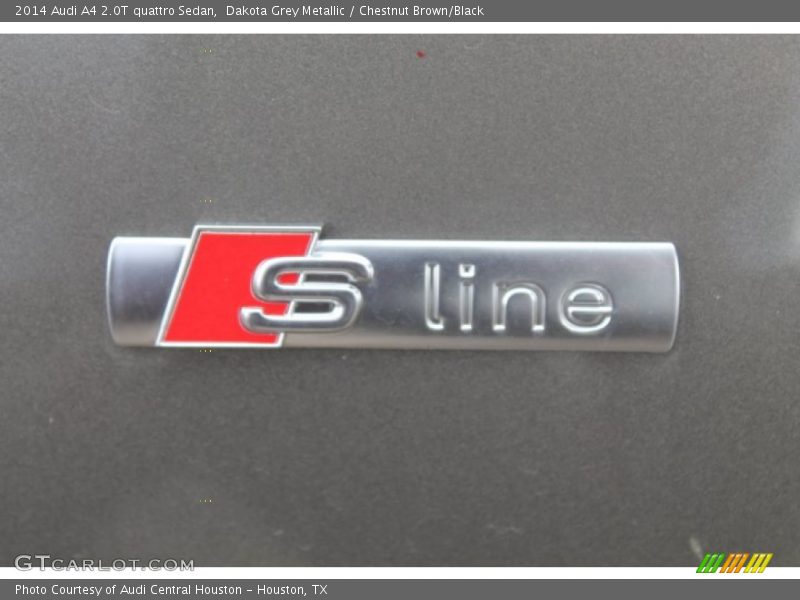 Dakota Grey Metallic / Chestnut Brown/Black 2014 Audi A4 2.0T quattro Sedan